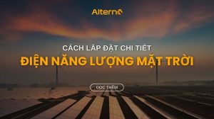 cách lắp tấm pin năng lượng mặt trời