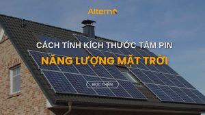 kích thước tấm pin năng lượng mặt trời